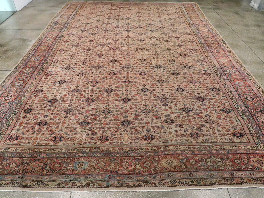 Antique Persian Mahal Carpet, No.11905 - Gss