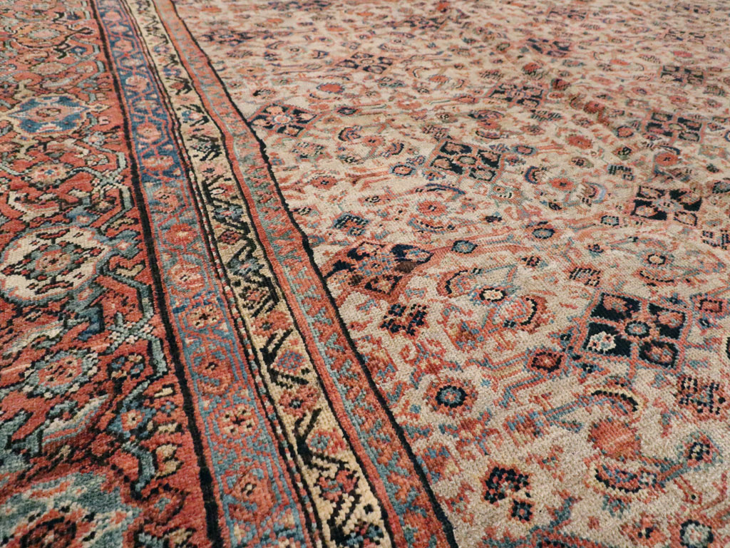 Antique Persian Mahal Carpet, No.11905 - Gss