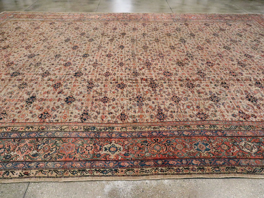 Antique Persian Mahal Carpet, No.11905 - Gss