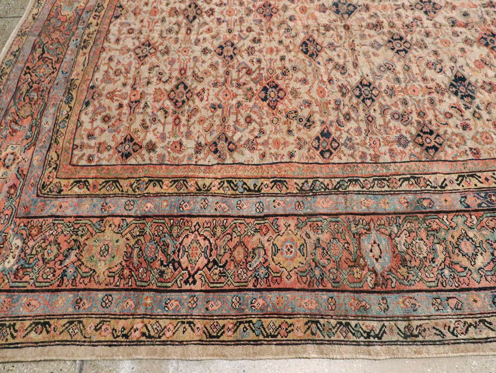 Antique Persian Mahal Carpet, No.11905 - Gss