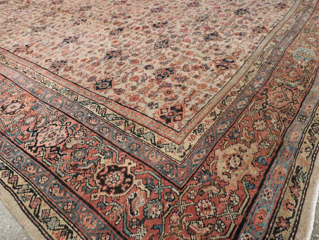 Antique Persian Mahal Carpet, No.11905 - Gss