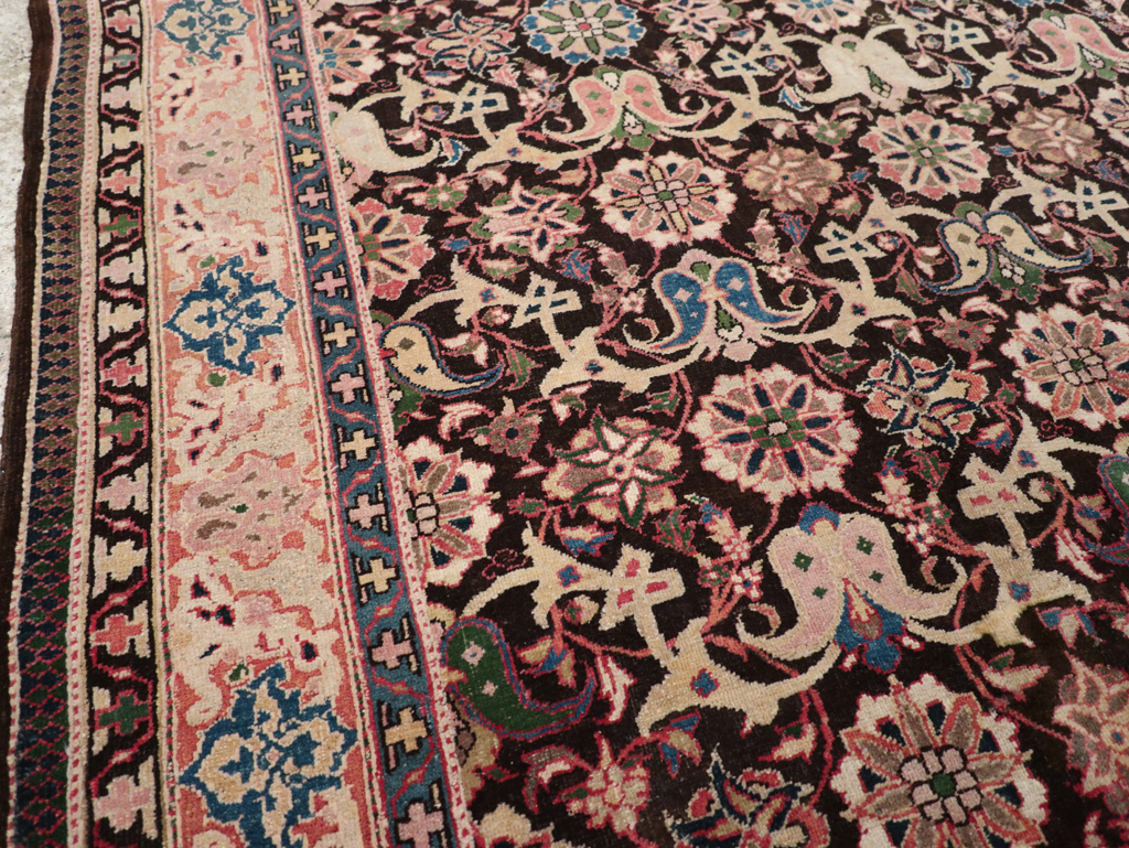 Antique Persian Bidjar Gallery Rug, No.11935 - Gss