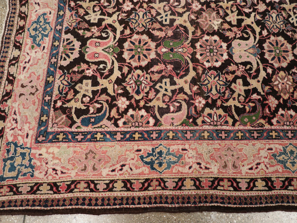 Antique Persian Bidjar Gallery Rug, No.11935 - Gss