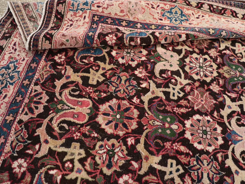 Antique Persian Bidjar Gallery Rug, No.11935 - Gss