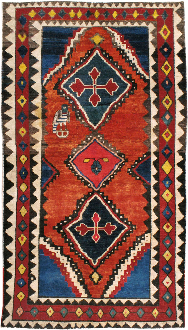 Antique Gabbeh Rug, No.11948 - Gss