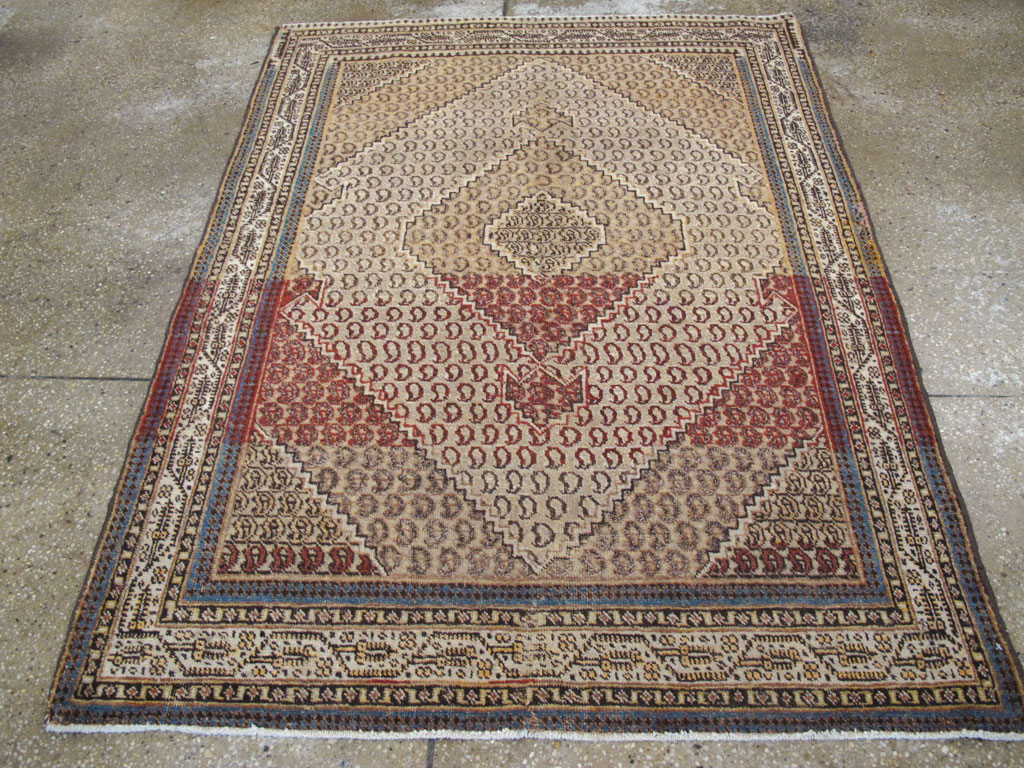 Antique Persian Tabriz Rug (Pair: 1 of 2), No.11963 - Gss