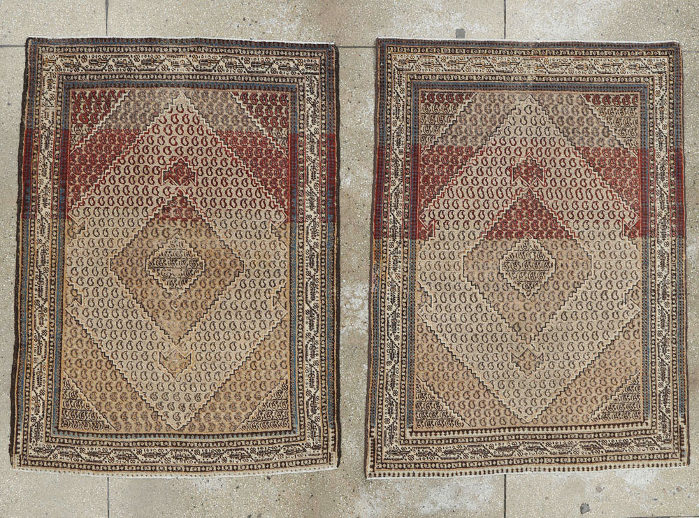 Antique Persian Tabriz Rug (Pair: 1 of 2), No.11963 - Gss