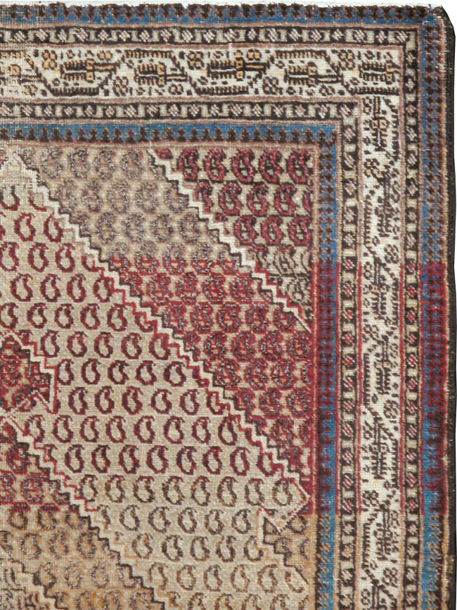 Antique Persian Tabriz Rug (Pair: 2 of 2), No.11964 - Gss