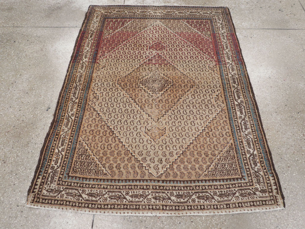 Antique Persian Tabriz Rug (Pair: 2 of 2), No.11964 - Gss
