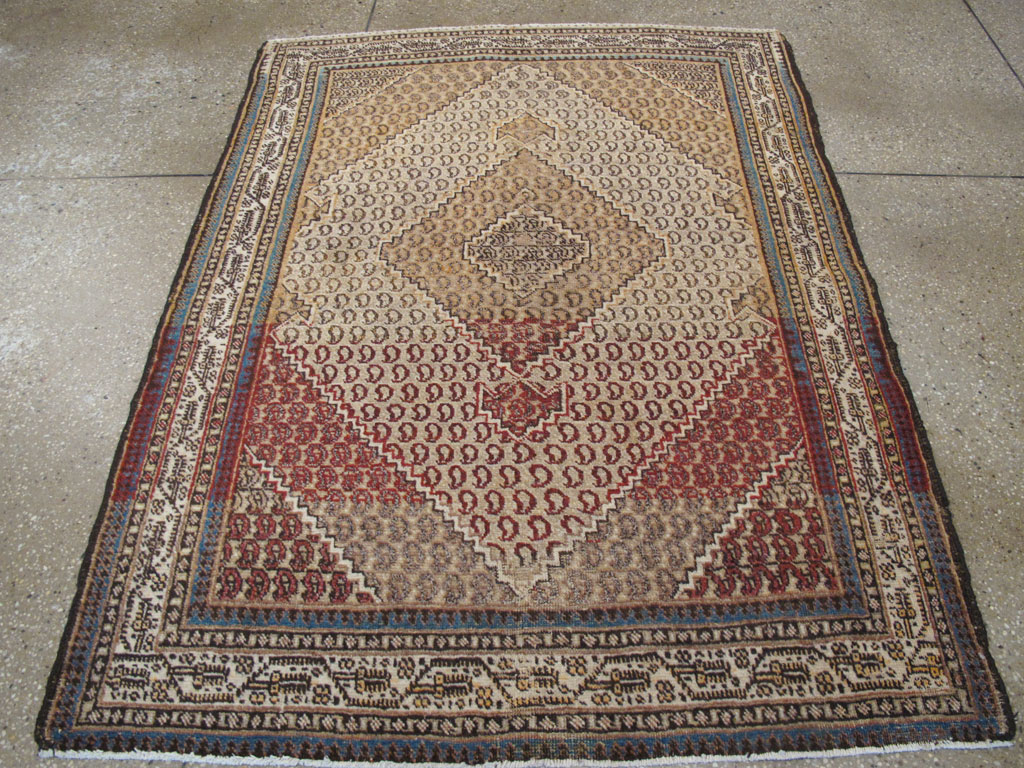 Antique Persian Tabriz Rug (Pair: 2 of 2), No.11964 - Gss