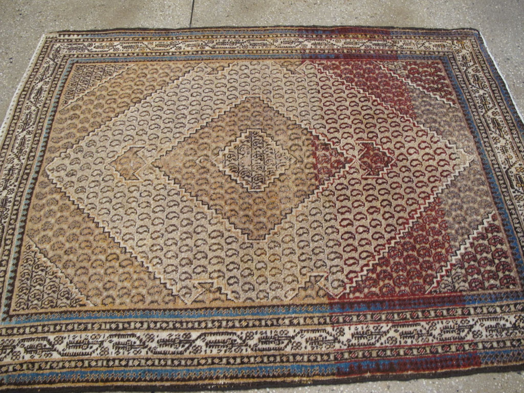 Antique Persian Tabriz Rug (Pair: 2 of 2), No.11964 - Gss