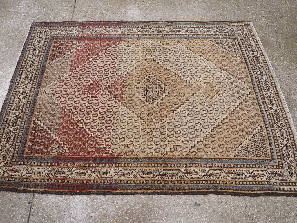 Antique Persian Tabriz Rug (Pair: 2 of 2), No.11964 - Gss