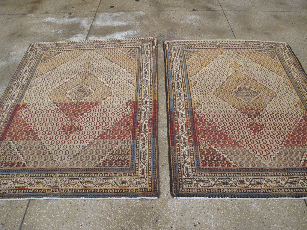 Antique Persian Tabriz Rug (Pair: 2 of 2), No.11964 - Gss