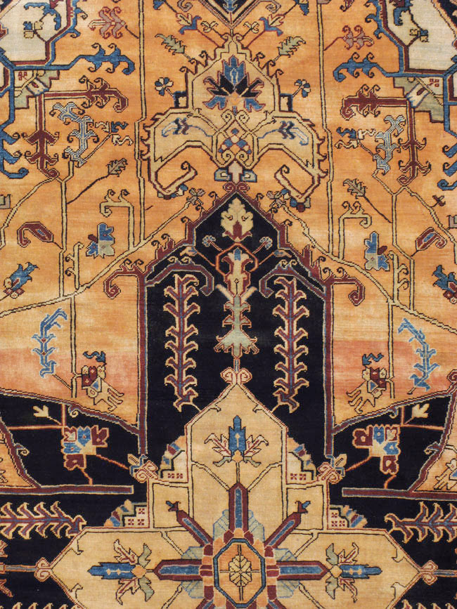 Vintage Heriz Carpet, No.11991 - Gss