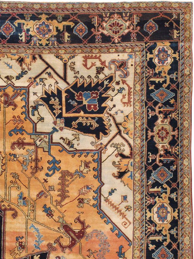 Vintage Heriz Carpet, No.11991 - Gss