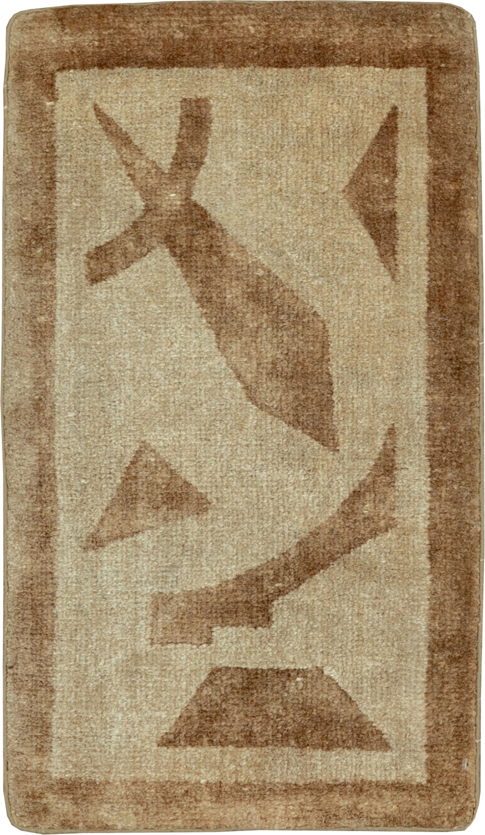 Vintage English Art Deco Rug, No.12004 - Gss