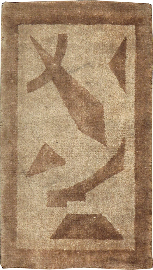 Vintage English Art Deco Rug, No.12004 - Gss