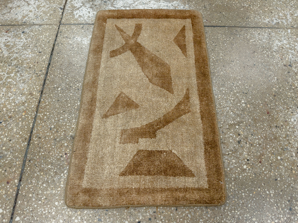 Vintage English Art Deco Rug, No.12004 - Gss
