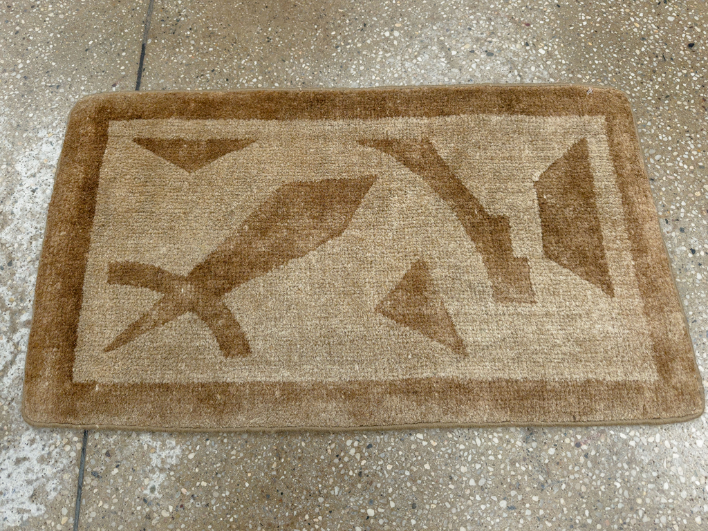Vintage English Art Deco Rug, No.12004 - Gss