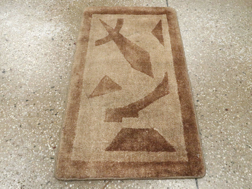 Vintage English Art Deco Rug, No.12004 - Gss