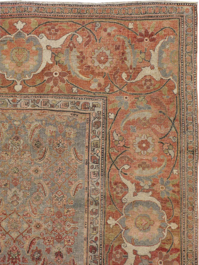 Antique Persian Bidjar Carpet, No.12024 - Gss