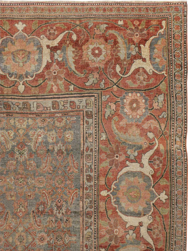 Antique Persian Bidjar Carpet, No.12024 - Gss