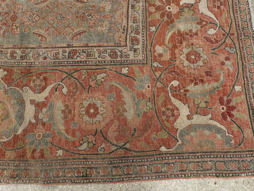 Antique Persian Bidjar Carpet, No.12024 - Gss