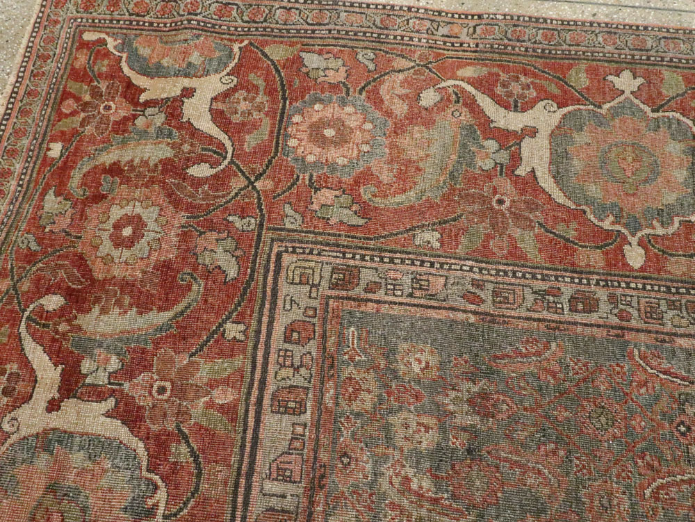 Antique Persian Bidjar Carpet, No.12024 - Gss