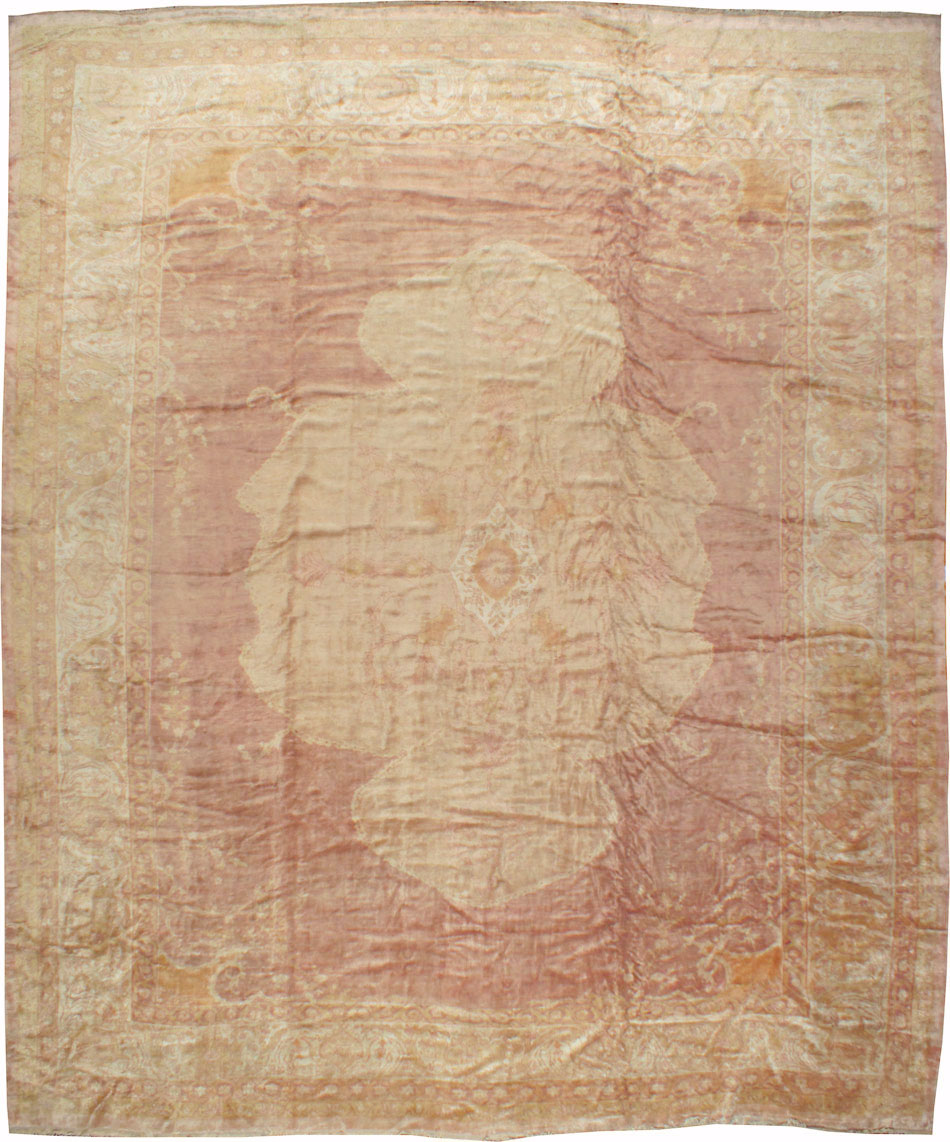 Antique Turkish Oushak Square Oversize Carpet, No.12029 - Gss