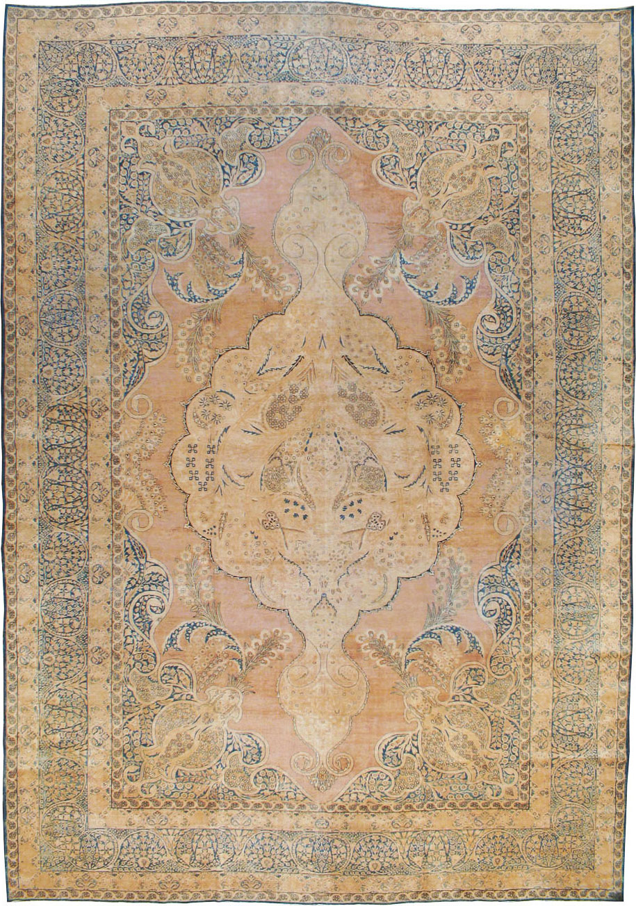 Antique Persian Lavar Kerman Carpet, No.12031 - Gss