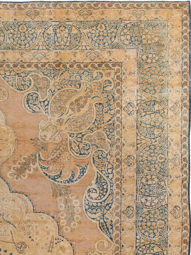 Antique Persian Lavar Kerman Carpet, No.12031 - Gss