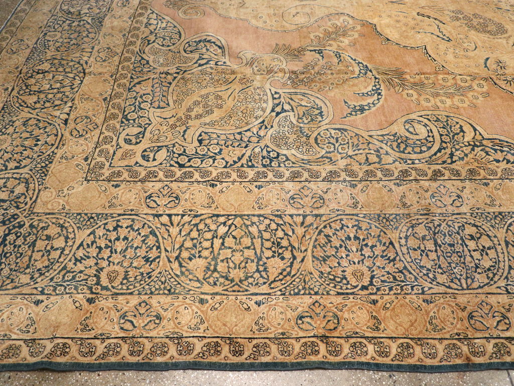 Antique Persian Lavar Kerman Carpet, No.12031 - Gss