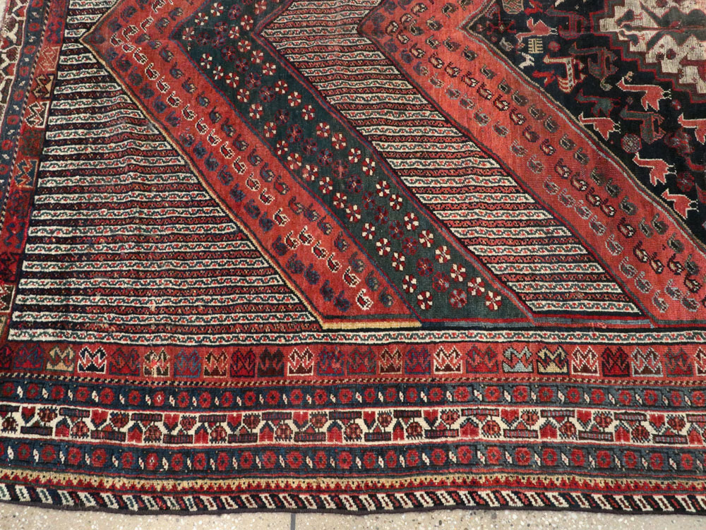 Antique Shiraz Gallery Carpet, No.12036 - Gss