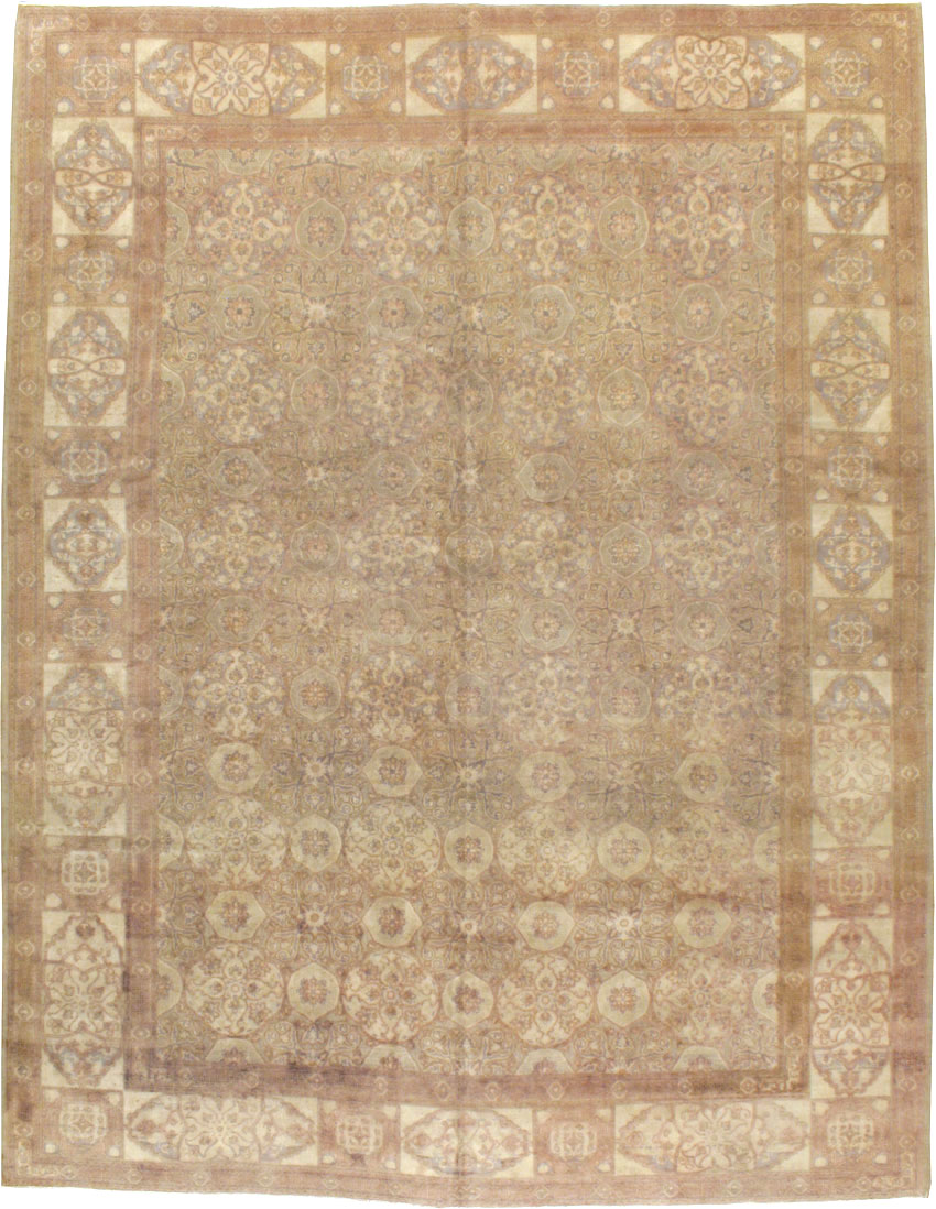 Vintage Tabriz Carpet, No.12077 - Gss