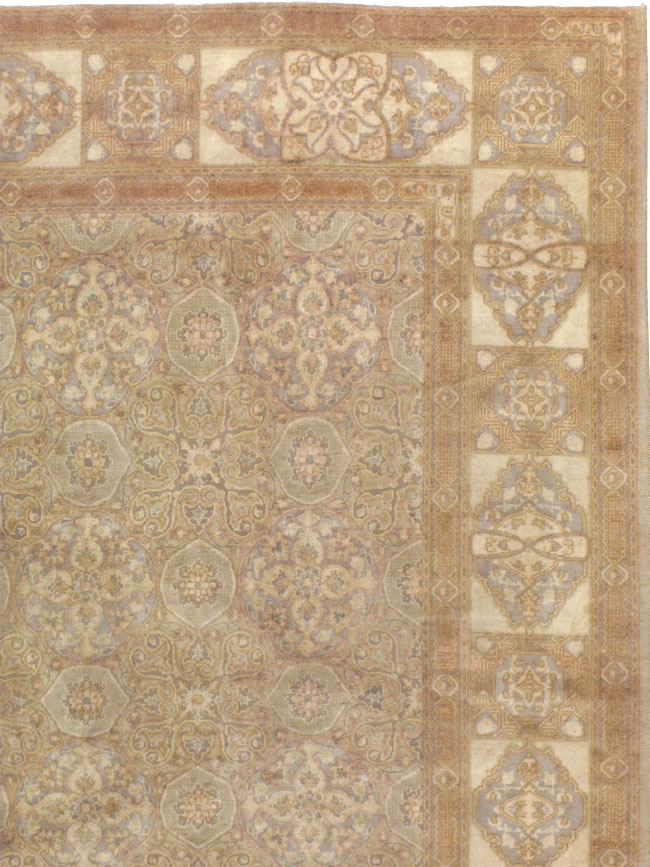Vintage Tabriz Carpet, No.12077 - Gss