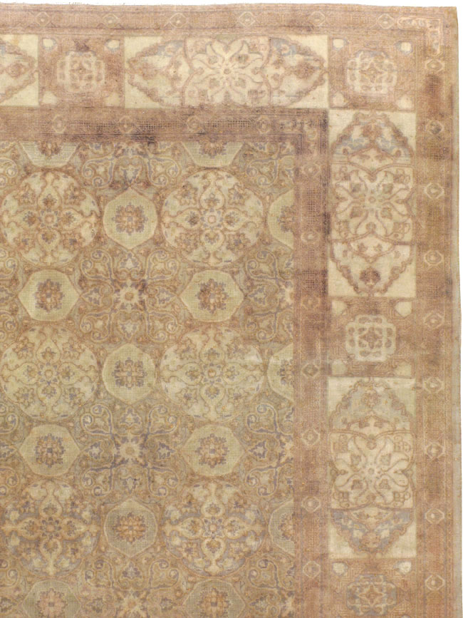 Vintage Tabriz Carpet, No.12077 - Gss