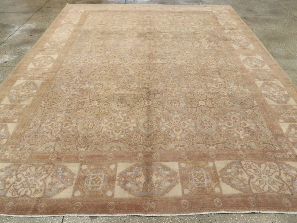 Vintage Tabriz Carpet, No.12077 - Gss