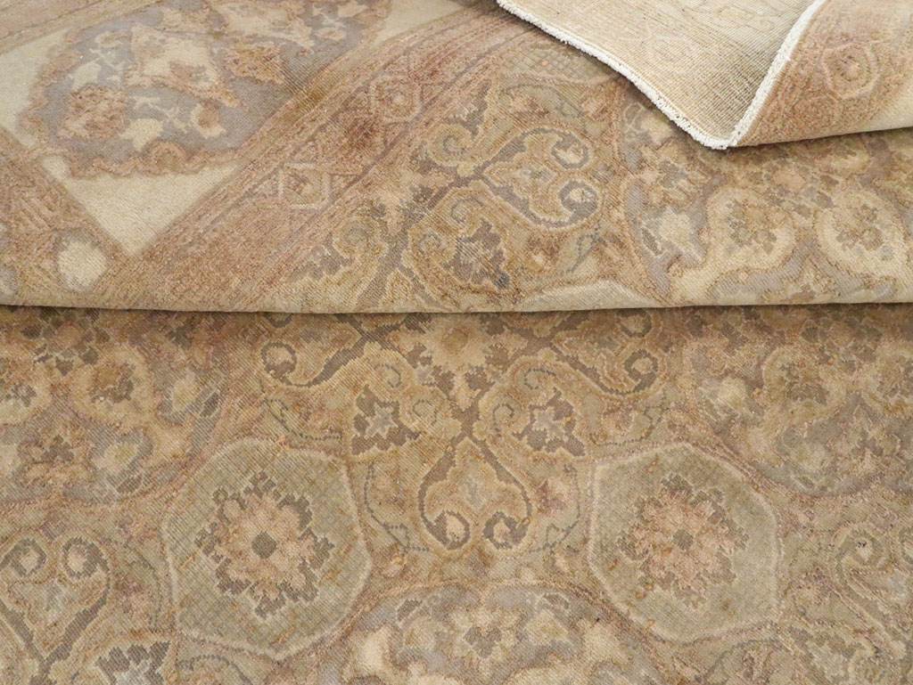 Vintage Tabriz Carpet, No.12077 - Gss