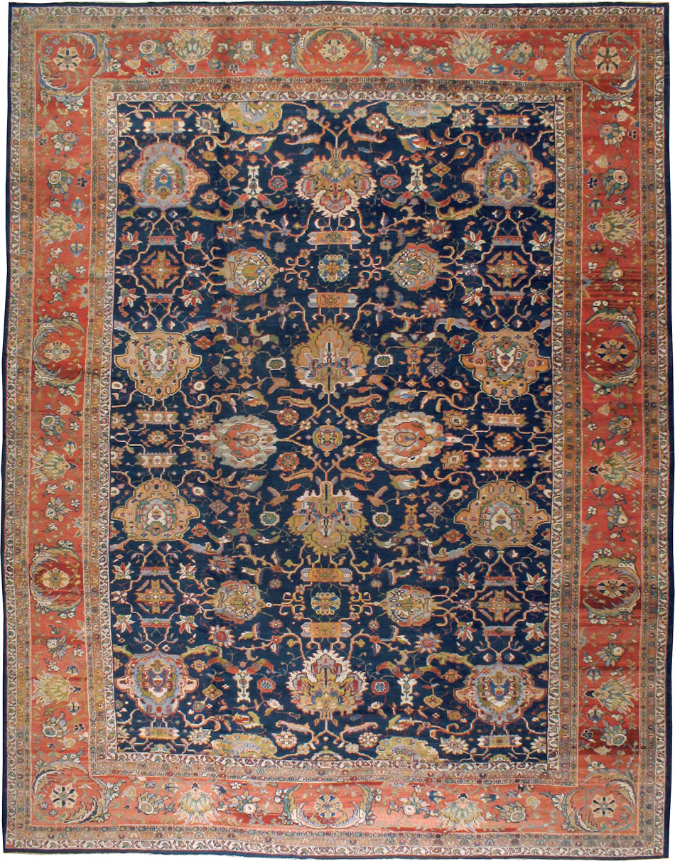 Antique Persian Sultanbad Carpet, No.12146 - Gss
