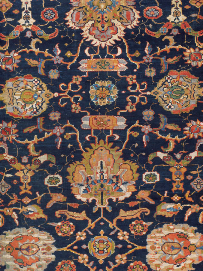 Antique Persian Sultanbad Carpet, No.12146 - Gss