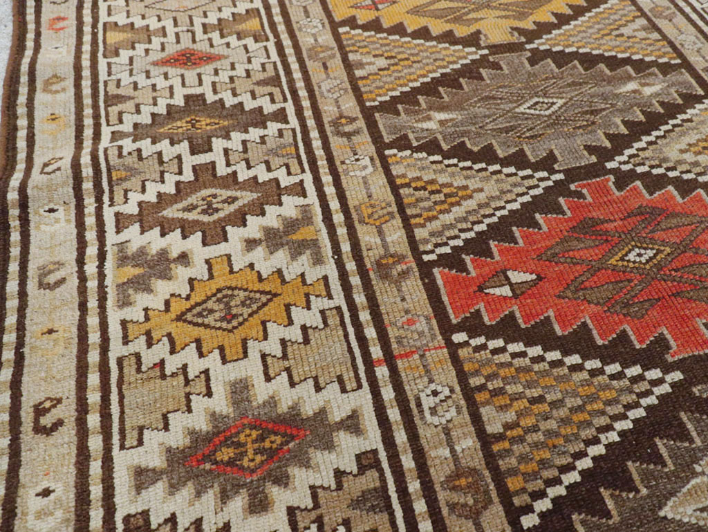 Antique Persian Kurdish Rug, No.12155 - Gss