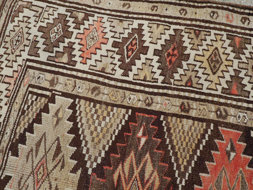 Antique Persian Kurdish Rug, No.12155 - Gss