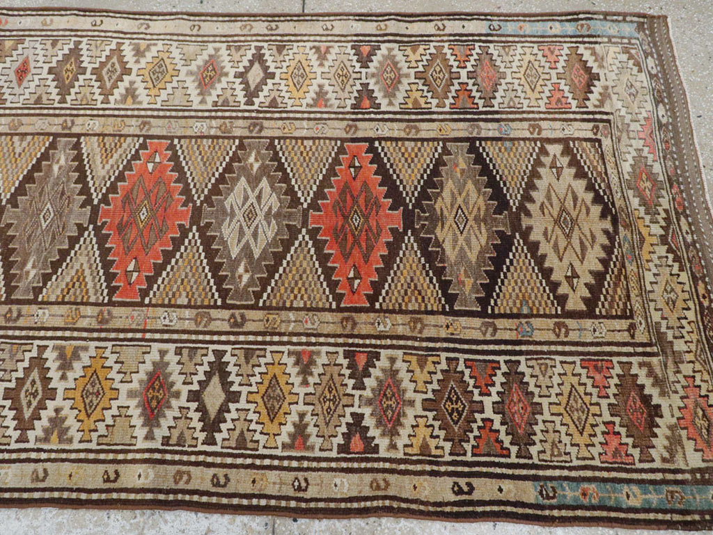 Antique Persian Kurdish Rug, No.12155 - Gss