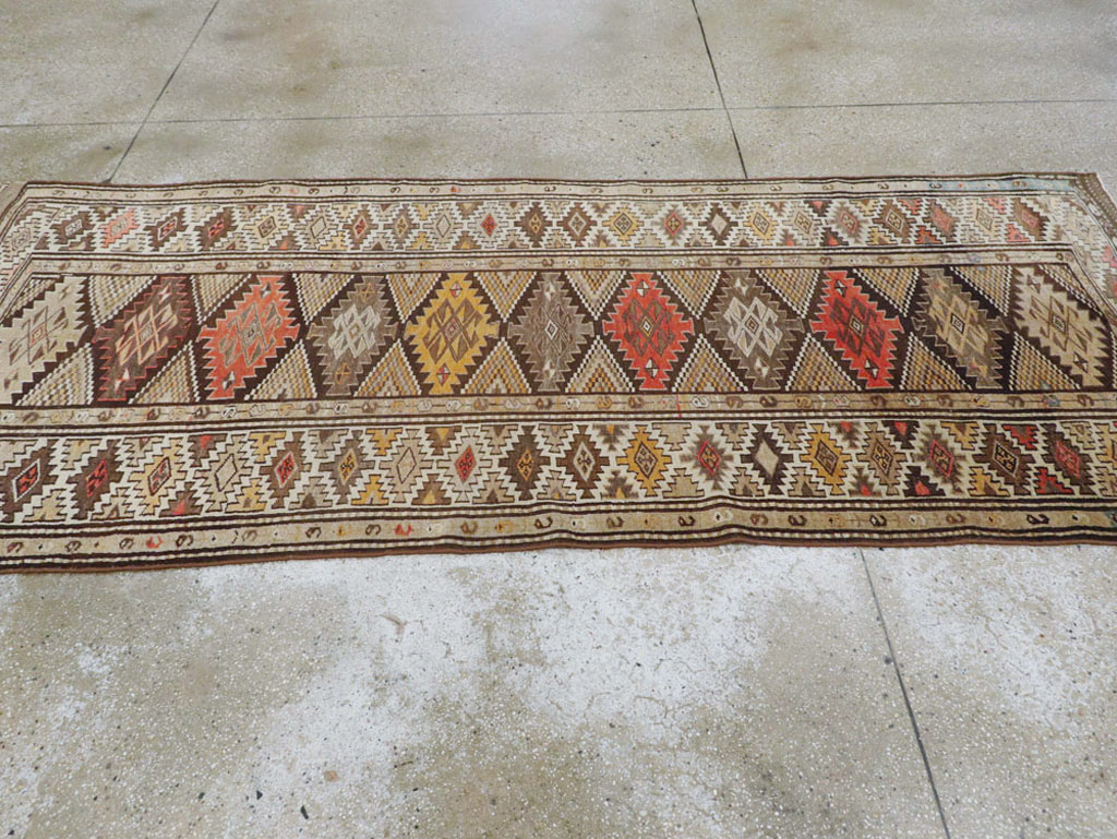 Antique Persian Kurdish Rug, No.12155 - Gss