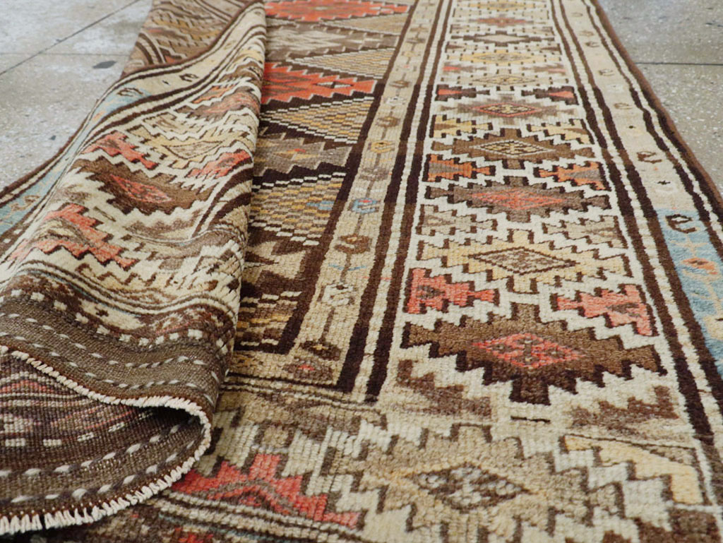 Antique Persian Kurdish Rug, No.12155 - Gss