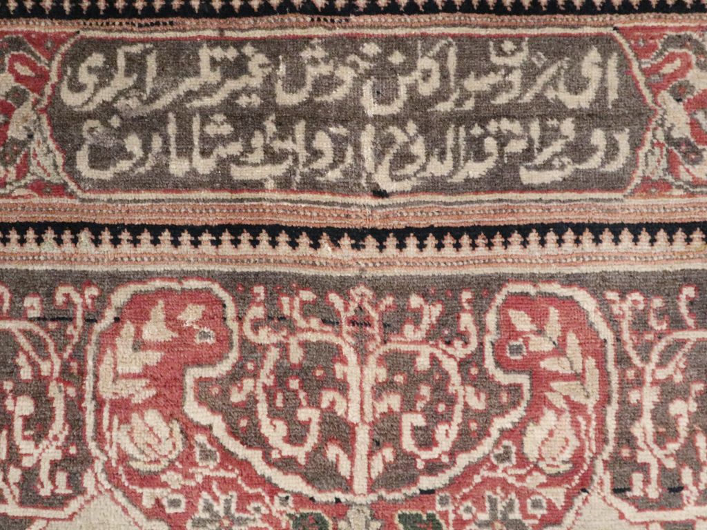 Antique Tabriz Pictorial Rug, No.12187 - Gss