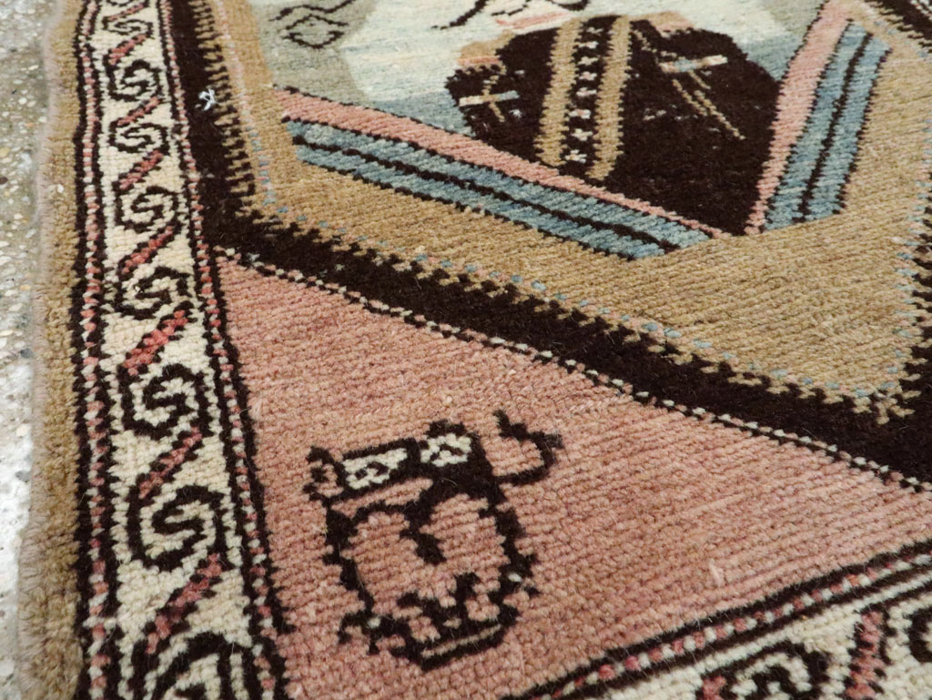 Antique Hamadan Pictorial Rug (Pair: 1 of 2), No.12188 - Gss