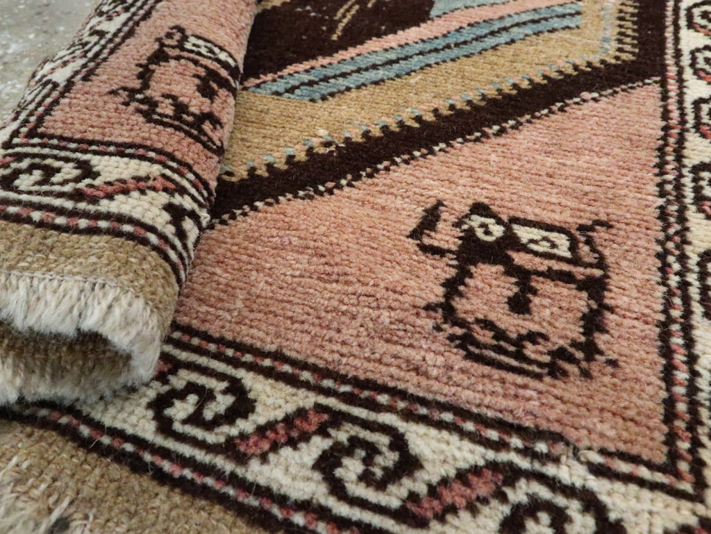 Antique Hamadan Pictorial Rug (Pair: 1 of 2), No.12188 - Gss