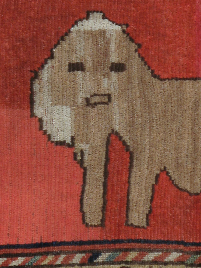 Antique Persian Gabbeh Rug, No.12190 - Gss