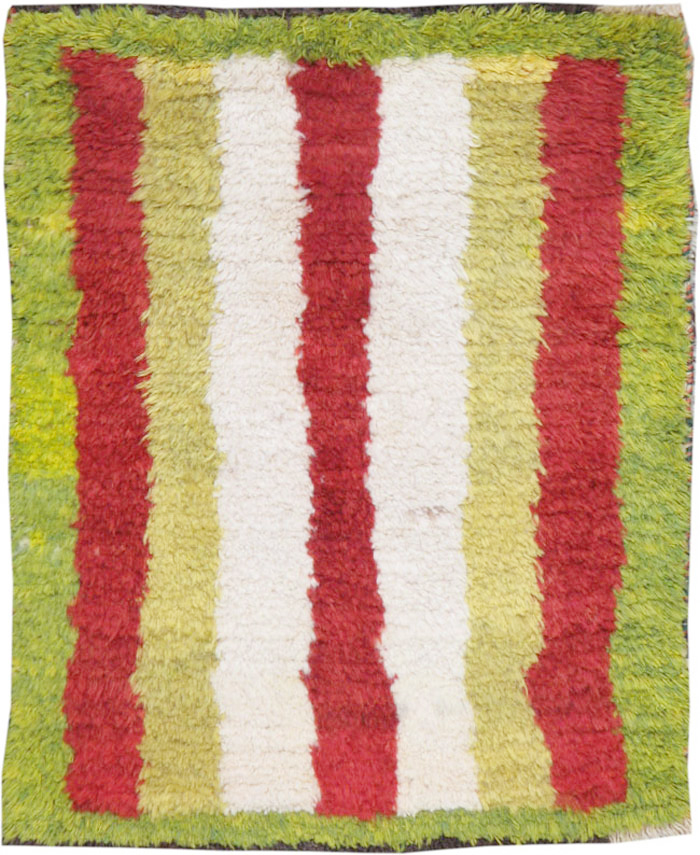 Vintage Persian Gabbeh Rug, No.12211 - Gss